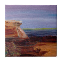 Headland vid Long Sands Kakelplatta