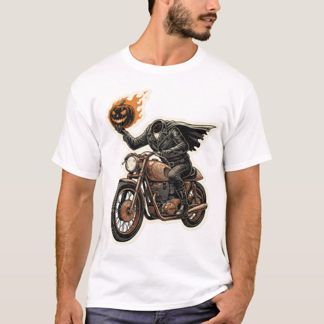 Headless Biker - Ride or Die T Shirt (Framsida)