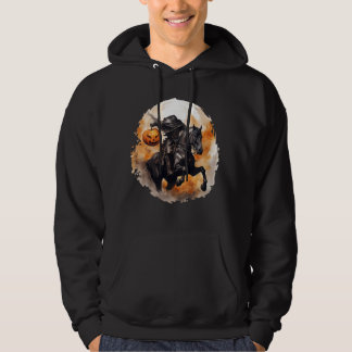 Headless Horeman med Pumpkin Head Hoodie