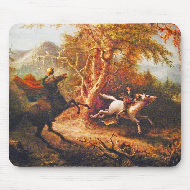 Headless Horseman Aktiv Ichabod Crane Musmatta (Framsidan)