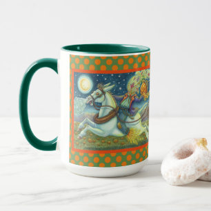 HEADLESS HORSEMAN FÅGELSKRÄMMA HALLOWEEN COMBO MUG MUGG