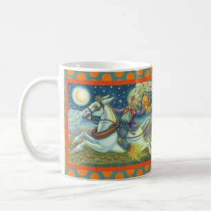 HEADLESS HORSEMAN FÅGELSKRÄMMA, KLASSIC HALLOWEEN KAFFEMUGG