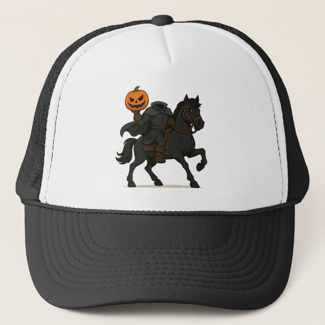Headless Horseman Halloween/Autumn Keps (Framsida)