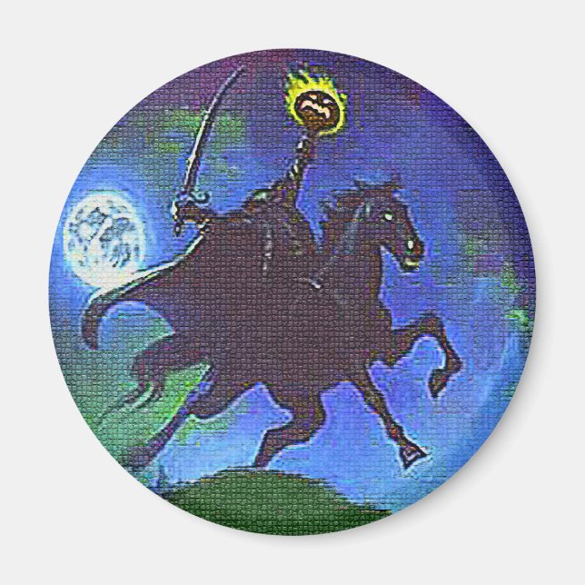Headless Horseman in the Blue Light Magnet (Framsidan)