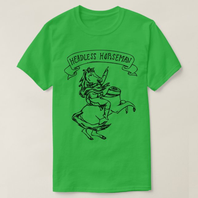 Headless Horseman T Shirt (Design framsida)