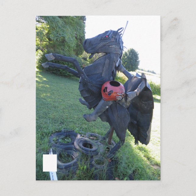 Headless Horseman Vykort (Framsida)