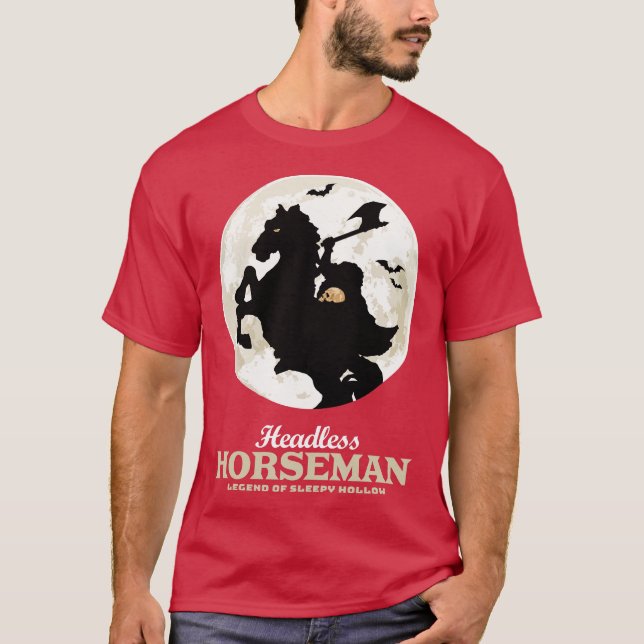 Headless Horsemanof Halloween Natt T Shirt (Framsida)