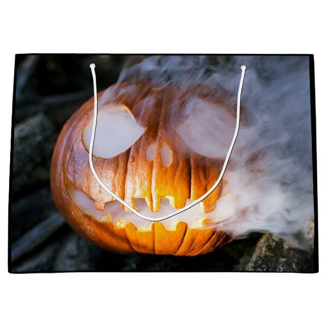 Headless Horsemans Jack-o-Lantern Head a Flame (Framsidan)