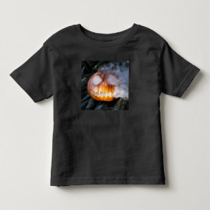 Headless Horsemans Jack-o-Lantern Head a Flame T Shirt