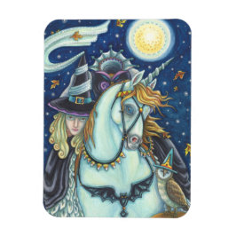 HEADLESS HORSEWOMAN, HORSE & UGGLA, SÖMNIG HOLLOW MAGNET