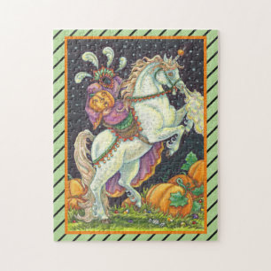 HEADLESS HORSEWOMAN SÖMNIG HLLOW PUZZZLE PUSSEL