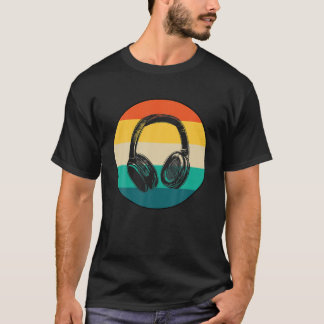 Headphone Music Älskare Producer DJ Gifts Funny Re T Shirt