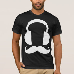 Headphonemustasch T-shirt