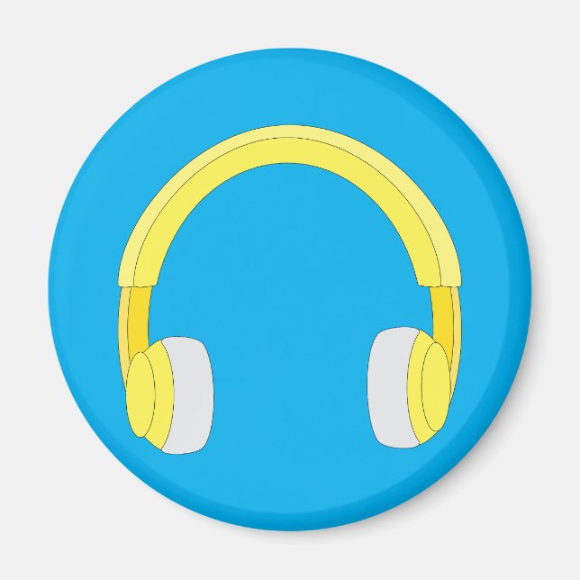 Headphones Magnet (Framsidan)