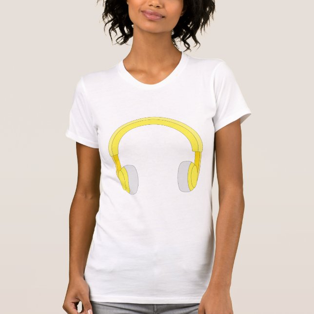 Headphones T Shirt (Framsida)