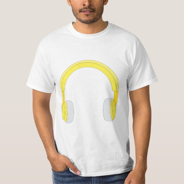 Headphones T Shirt (Framsida)