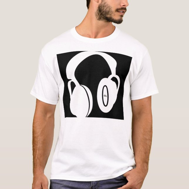 *HEADPHONES T-SHIRT (Framsida)