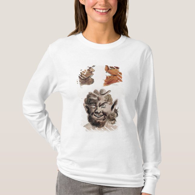 Heads av ondoa demoner t-shirt (Framsida)