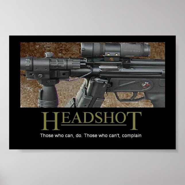Headshot Poster (Framsidan)