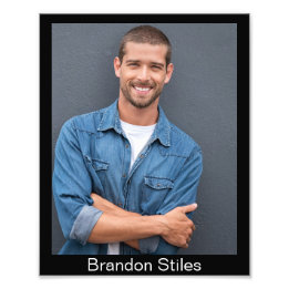 Headshots för Casting-anrop - 8x10-redigeringsutsk Fototryck