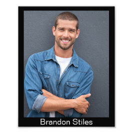 Headshots för Casting-anrop - 8x10-redigeringsutsk Fototryck