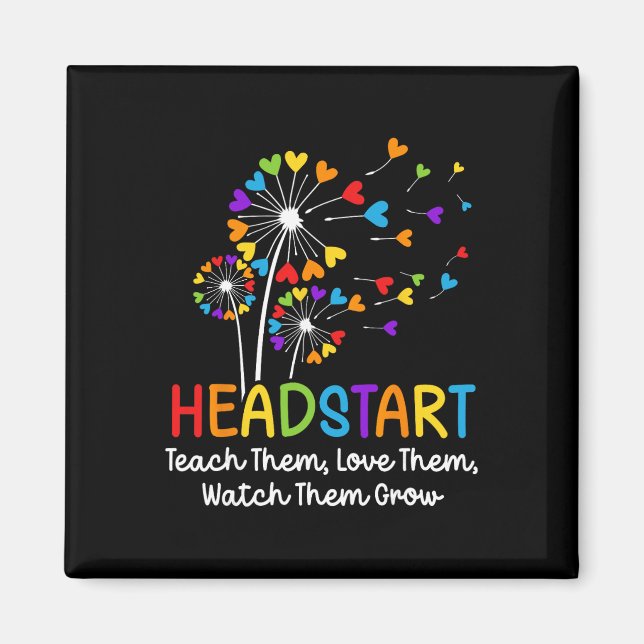 Headstart Teacher Early Childhood Educator  Magnet (Framsidan)