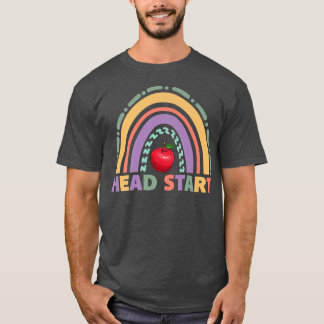 Headstart Teacher Rainbow Early Childhood Back To  T Shirt