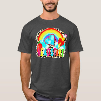 Headstart Teacher Rainbow Tidigt Childown Tillbaka T Shirt