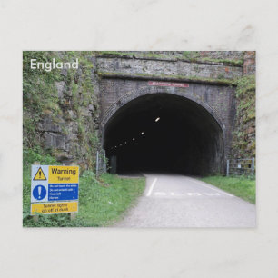 Headstone Tunnel, Derbyshire, England Vykort