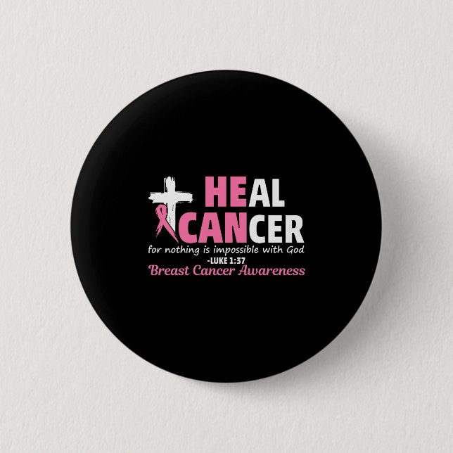 Heal Cancer Christian Believe God Breast Cancer Aw Knapp (Framsida)