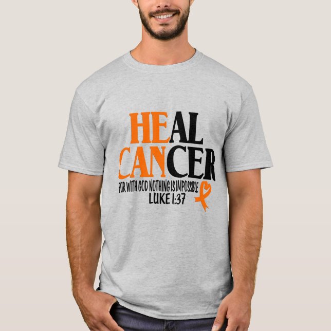 Heal Leukemi/Religiösa T Shirt (Framsida)