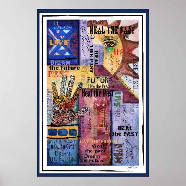 Heal Live & Dream Poster (Framsidan)