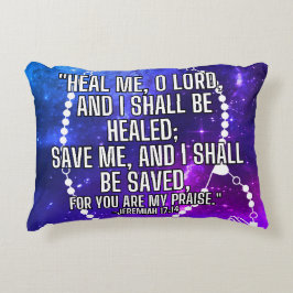 Heal me Lord Prydnadskudde