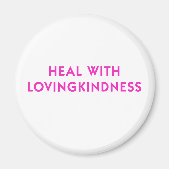Heal med överdådighet magnet (Framsidan)