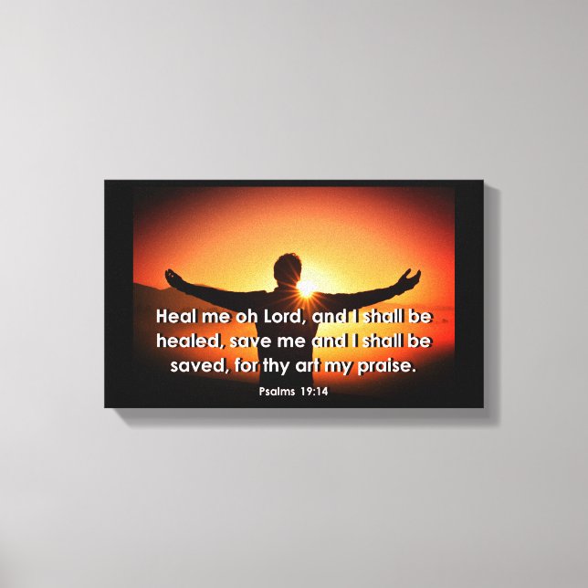 Heal - Premium Wrapped Canvas (glans) (Framsida)