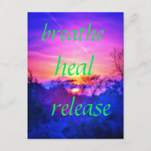 HEAL PUR POSTCARD VYKORT