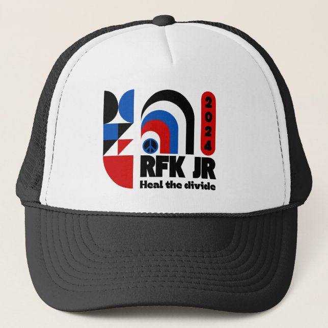 "Heal the Divide" RFK Jr Kennedy 2024 Retro Keps (Framsida)