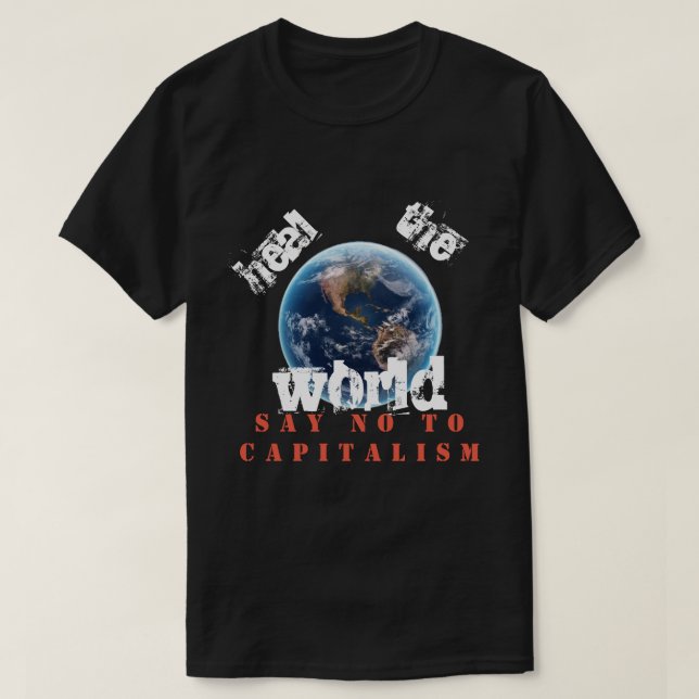 heal the world tee (Design framsida)