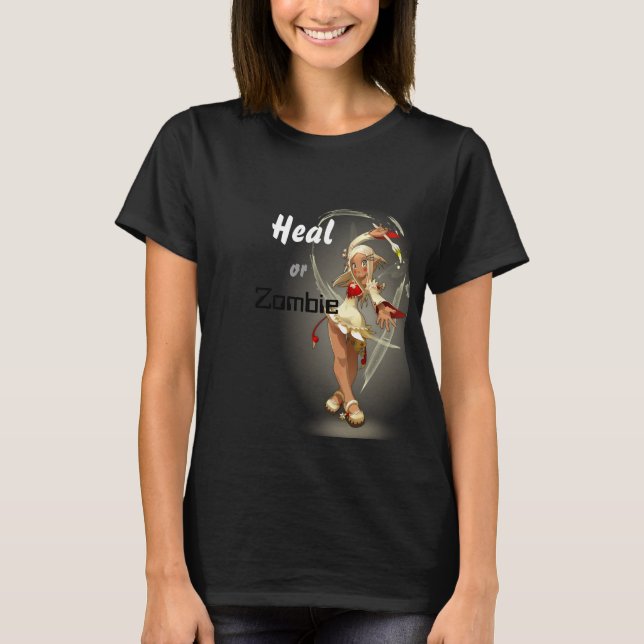 heal-zombie tee shirt (Framsida)