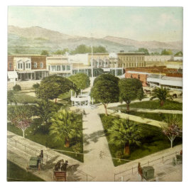 Healdsburg California Plaza Ceramic tile Kakelplatta