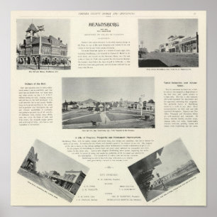 Healdsburg Kalifornien Poster