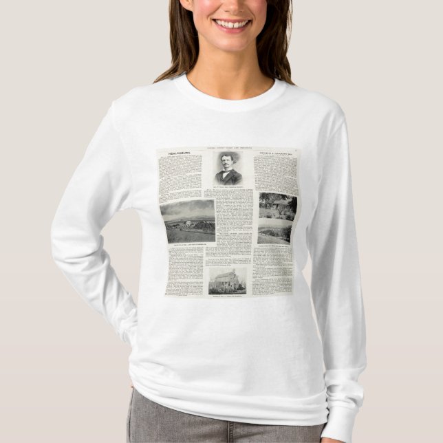 Healdsburg Kalifornien T-shirt (Framsida)