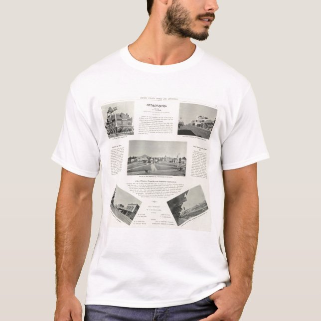 Healdsburg Kalifornien Tee (Framsida)