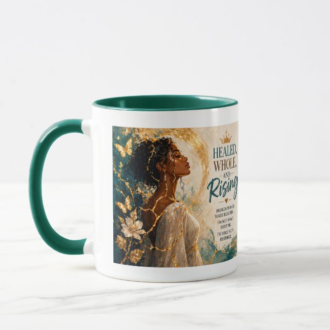Healed, Whole, And Rising Mugg (Vänster)