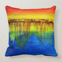 HEALING FÄRG Art Therapy Pillow, 2 olika sidor Kudde