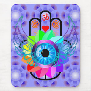 Healing Hamsa mousepad Musmatta