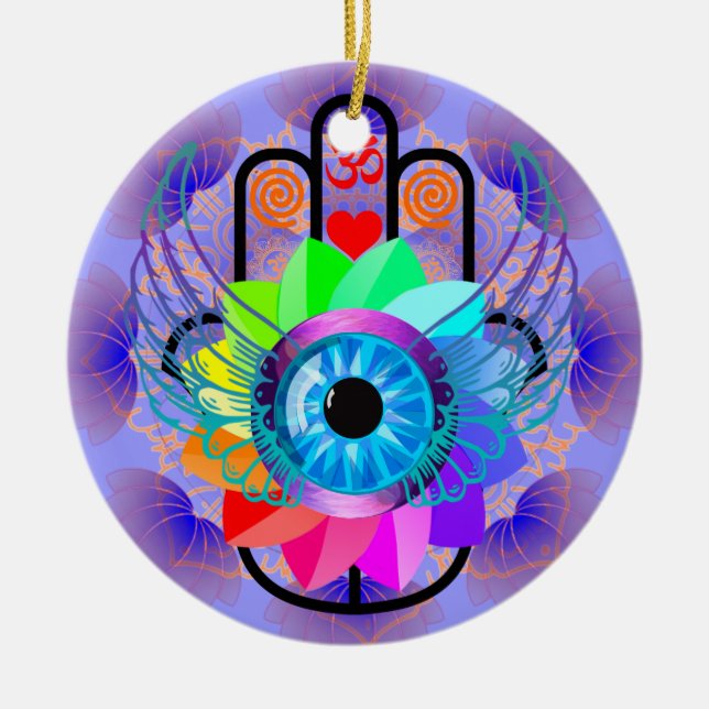 Healing Hamsa ornament (Framsidan)
