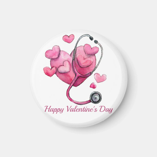 Healing Hearts Valentine Design Magnet (Framsidan)