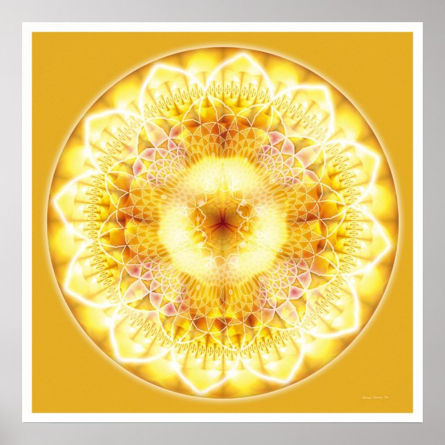 Healing Mandala 1 Poster (Framsidan)