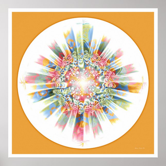 Healing Mandala 2 Poster (Framsidan)